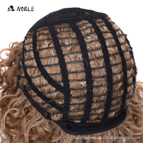 Short Curly Wigs For Women In Synthetic None Lace Wigs 10 Inch Ombre Color Curly Synthetic Wig Heat Resistant Hair Best Selling